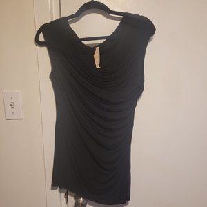 BAILEY 44 Anthropologie $88 Soft Stretch Ruched Draped Top Size Large
